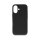 Schutzhülle für iPhone 16 aus Soft-Touch Silikon schwarz