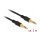 Delock Klinkenkabel 3,5 mm 3 Pin Stecker > Stecker 2 m schwarz