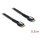 Delock PCIe 4.0 Kabel Slim SAS SFF-8654 4i zu Slim SAS SFF-8654 4i 0,5 m