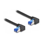 Delock RJ45 Netzwerkkabel Cat.6A S/FTP rechts gewinkelt 1...