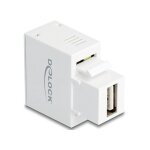 Keystone Modul mit USB Typ-A Ladebuchse 5 W weiß