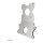 NEOMOUNTS FPMA-VESAMAC2127 Adapter Plate VESA 75x75 und 100x100 kompatibel mit 21,5 bis 27Zoll Screens silber