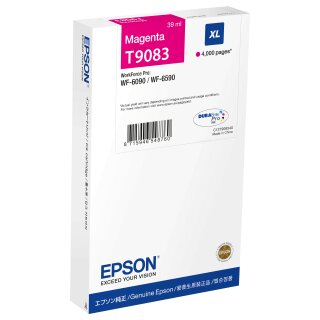 EPSON Tinte magenta 39.0ml WF Pro 6xxx, XL