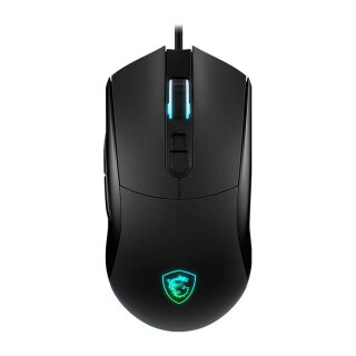 MSI Forge GM320 Gaming Maus, Black, USB
