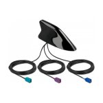 DELOCK Shark Fin Antenne mit LTE + WLAN + GNSS Multiband