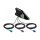 DELOCK Shark Fin Antenne mit LTE + WLAN + GNSS Multiband