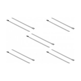 Edelstahlkabelbinder L 400 x B 7,9 mm 10 Stück