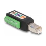 Delock RJ45 Stecker Cat.5e zu Terminalblock Adapter...