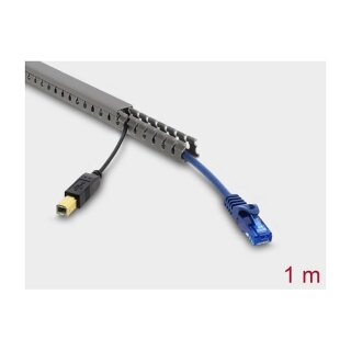 Verdrahtungskanal 16 x 16 mm - Länge 1 m grau
