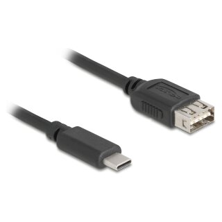 Delock USB 2.0 Kabel USB Type-C Stecker zu EASY USB Typ-A Buchse 5 m