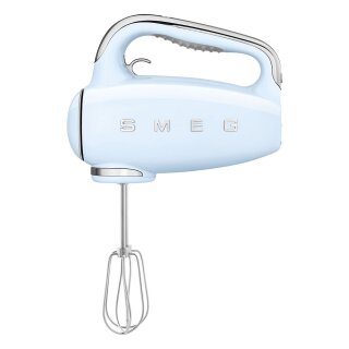 SMEG HMF01PBEU Handmixer im 50er Jahre Retro Design Pastellblau