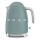 SMEG KLF03EGMEU Wasserkocher Smaragdgrün, sthetik im Stil der 50er Jahre