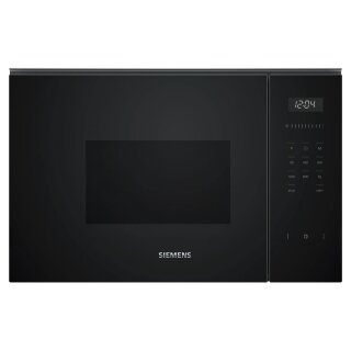Siemens iQ500 BF525LMB1 Einbau-Mikrowelle Schwarz, Edelstahl