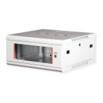 ROLINE 19-Zoll Wandgehuse Basic Plus 4HE, 600x600 BxT grau