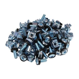 Good Connections M6 Schrauben 20 mm 50er Set silber
