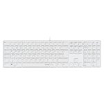 Speedlink Tastatur RIVA Slim Metal Scissor. weiss retail