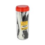 Kabelbinder Sortimentsbox 600 Stück schwarz /...
