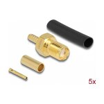 SMA Buchse zum Crimpen RG-174 / RG-316 mit passendem...