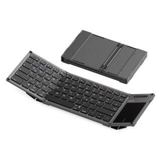 inateck Keyboard Tablet QWERTZ steel gray