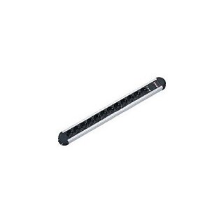 BACHMANN PRIMO Steckdosenleiste 12x Schutzkontakt Aluminium 1,75m