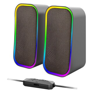Speedlink Gaming Lautsprecher TOKEN RGB. Stereo. schwarz retail