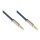 Connections Audio Anschlusskabel SmartFLEX, High-Quality, 3-poliger 3,5mm Klinkenstecker beidseitig, dunkelblau, 0,5m