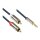 Good Connections Audiokabel 3-pol. 3.5mm-St.-2xRCA St. 1m
