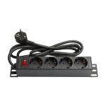 Good Connections 19" PDU Steckdosenleiste 4-fach