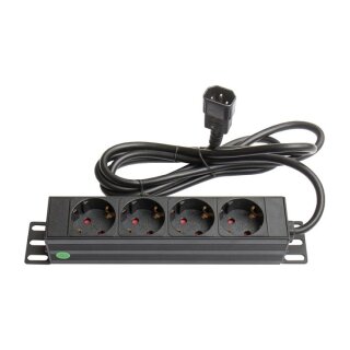 Good Connections 19" PDU Steckdosenleiste 4-fach