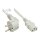 Good Connections Schutzkontakt-Stecker gew.- C13 grau 3m