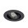 Synergy 21 LED Deckeneinbauspot Helios schwarz, rund+schwenkbar, warmweiß