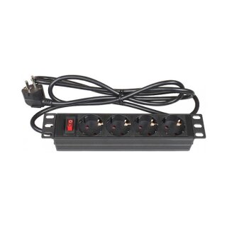 Good Connections 19" PDU Steckdosenleiste 4-fach