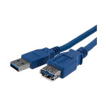 StarTech 1m Blue SuperSpeed USB 3.0 Extension Cable A to...