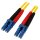 StarTech 1m Single Mode Duplex Fiber Patch Cable LC-LC