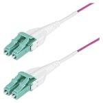 50M OM4 MULTIMODE FIBER CABLE UNIBOOT/OFNR RISER/100G -...
