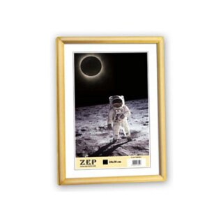 ZEP New Easy gold DIN A4 21x29,7 Kunststoff Rahmen KG11