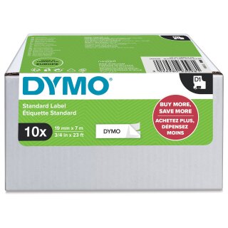 Dymo Schriftband Black White (2093098)