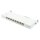 Good Connections Patchpanel Cat.6A 8-Port 0,5 HE reinweiß