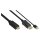 Connections Adapterkabel HDMI 2.0b Stecker an DisplayPort 1.2 Stecker, 4K @60Hz, USB Power, vergoldete Kontakte, Kupferleiter, schwarz, 2m
