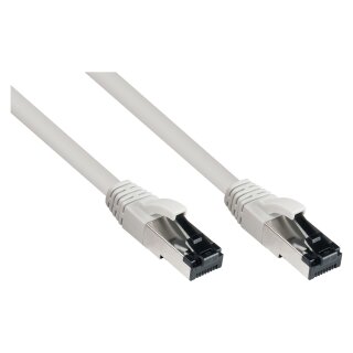 Good Connections Cat.8.1 Patchkabel S/FTP HF grau 0,5m
