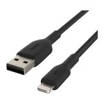 Belkin Lightning Lade/Sync Kabel ummantelt mfi 2m schwarz