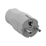 BACHMANN Schutzkontaktstecker CEE 7/7 16A/250VAC,...