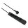 helos Steckdosenleiste ADVANCED, 5-fach, USB-Charger schwarz, 1,5m, mit Schalter