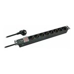 helos 19" Steckdosenleiste PROFESSIONAL, 8-fach C13,...