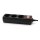 helos Steckdosenleiste CLASSIC, 3-fach, schwarz, 5,0m, mit Schalter
