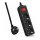 helos Steckdosenleiste CLASSIC, 3-fach, schwarz, 3,0m, mit Schalter