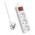 helos Steckdosenleiste CLASSIC, 3-fach, wei, 1,5m, mit Schalter