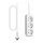 helos Steckdosenleiste CLASSIC, 3-fach, wei, 1,5m, ohne Schalter