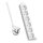 helos Steckdosenleiste CLASSIC, 6-fach, wei, 5,0m, ohne Schalter