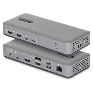 D StarTech 3X MONITOR USB-C DOCK 100W PD